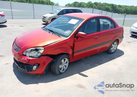 2008 Kia Rio Lx из США, поврежденный, VIN KNADE123X86386741
